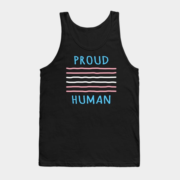 Proud Transgender Tank Top by Pridish